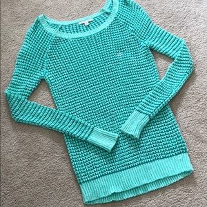 American eagle 🦅 size small long green sweater